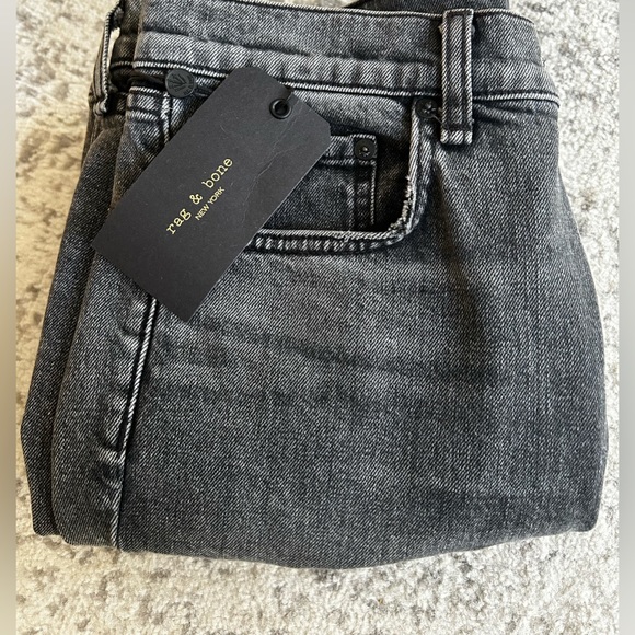 Rag & Bone NWT black / grey straight leg jeans - Picture 13 of 14